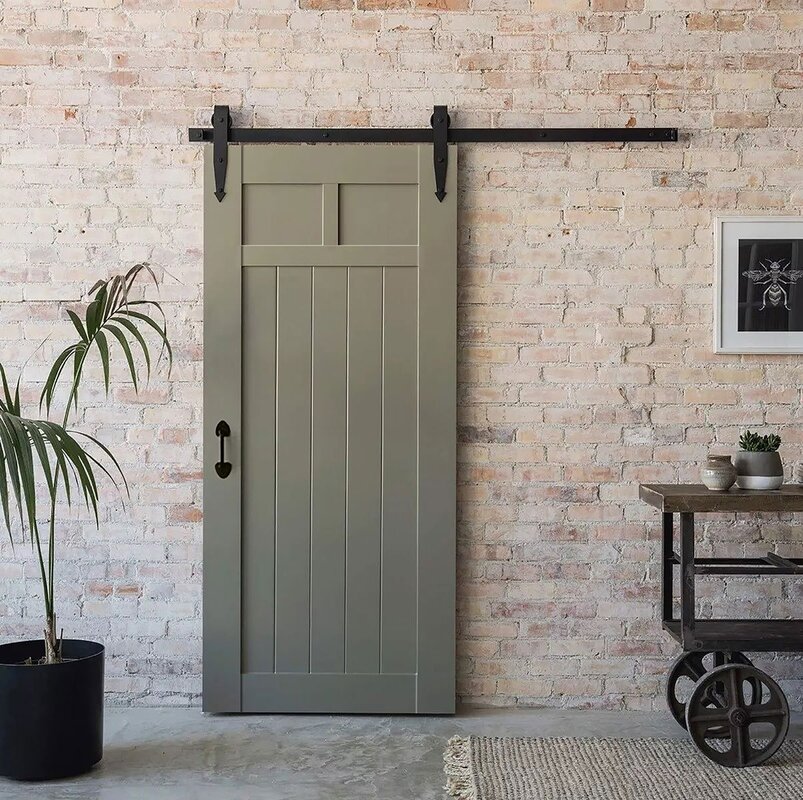 Barn doors in loft style