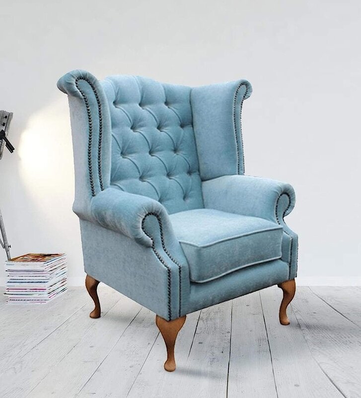 English wingback chair