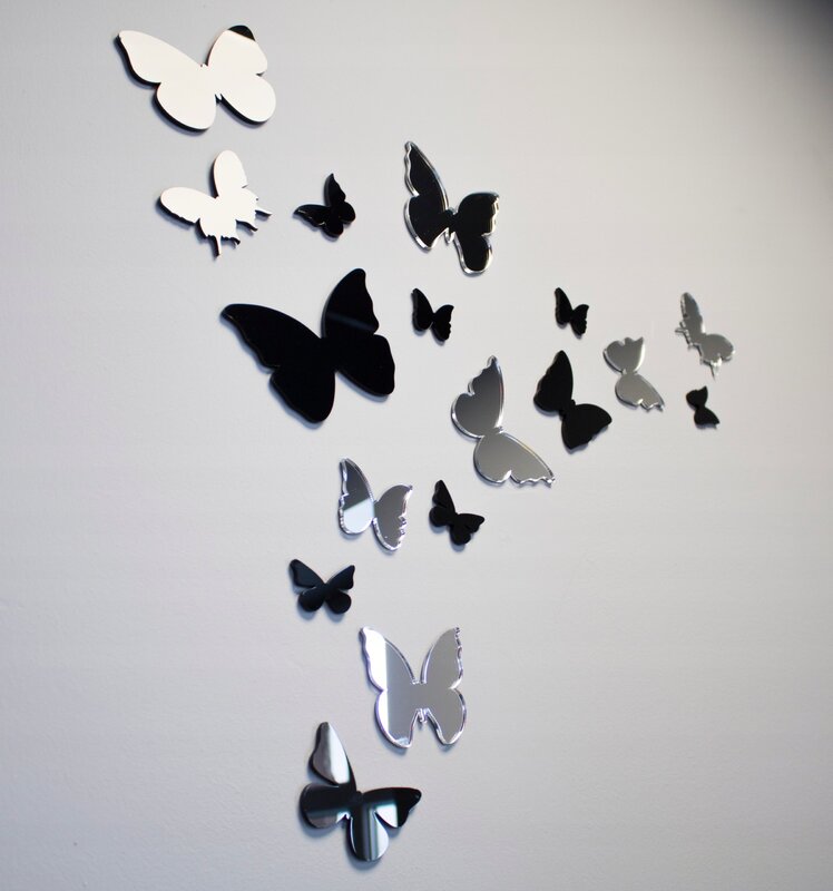 Butterflies for decoration