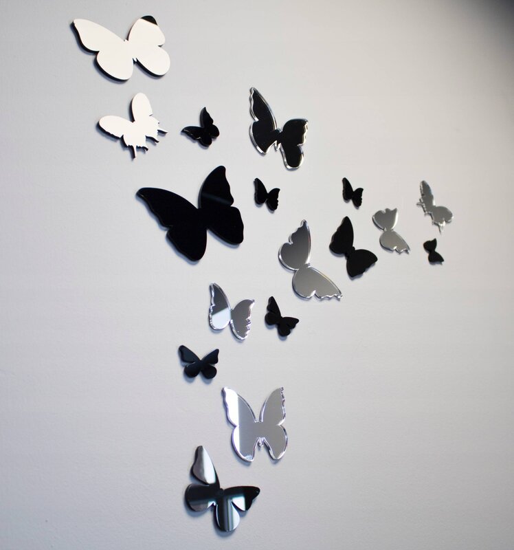 Butterflies for decoration with your own hands