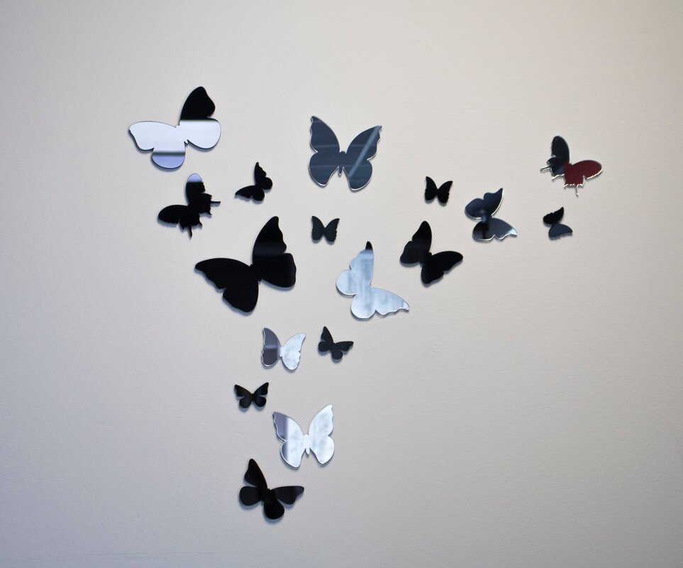 Butterflies for interior decoration