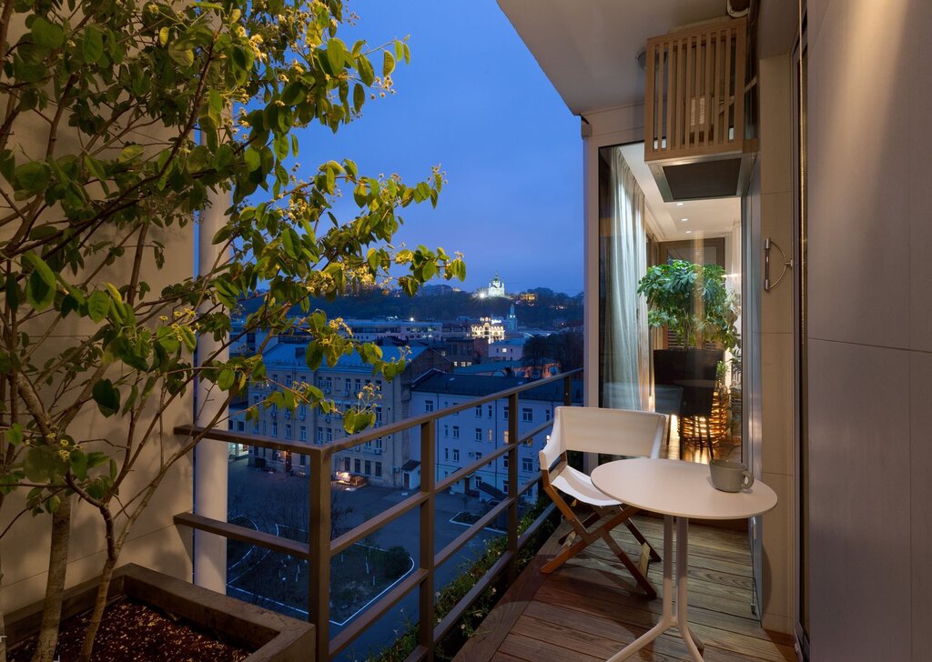 Balcony in a private house