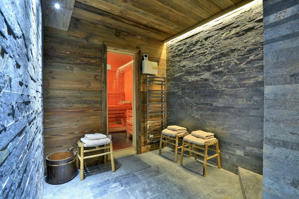 A sauna in Scandinavian style 26 фото