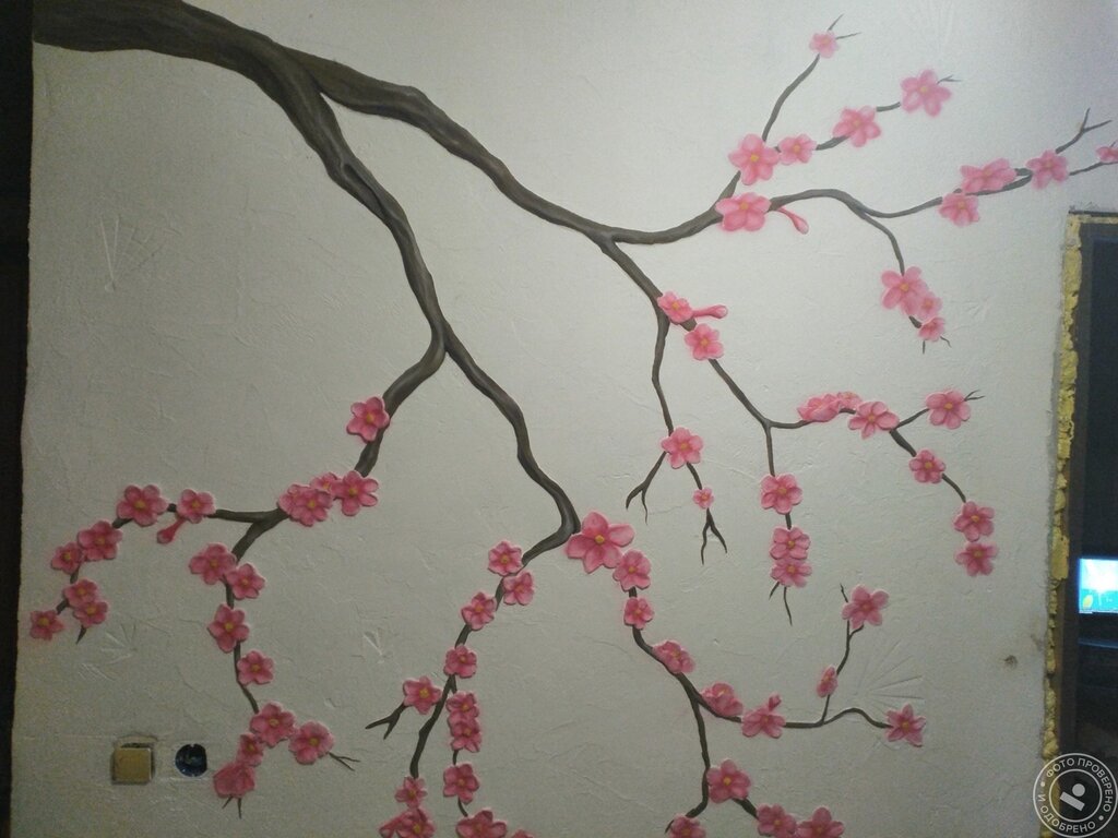 Bas-relief Sakura