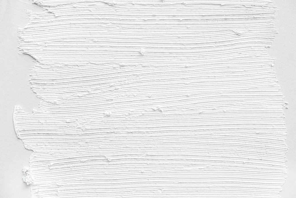 White plaster