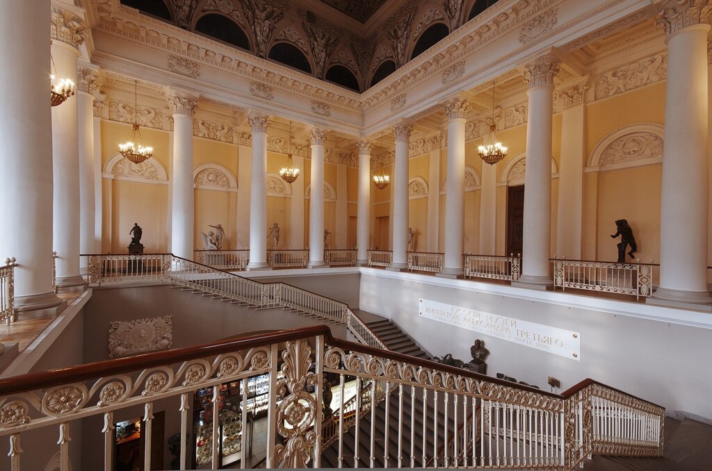 The White Hall of the Mikhailovsky Palace