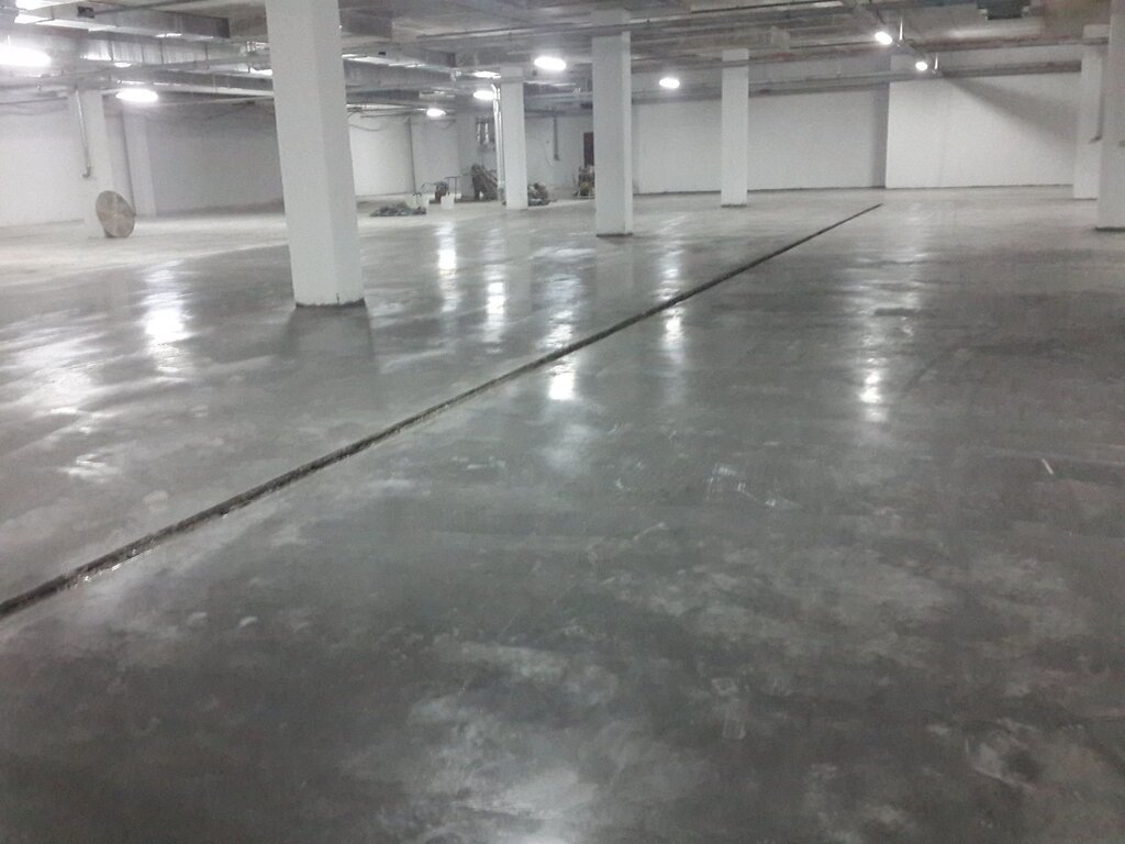 Concrete topping floors