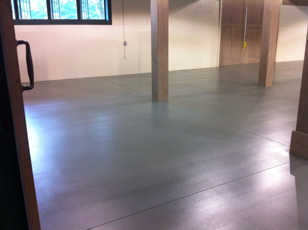 Concrete floor