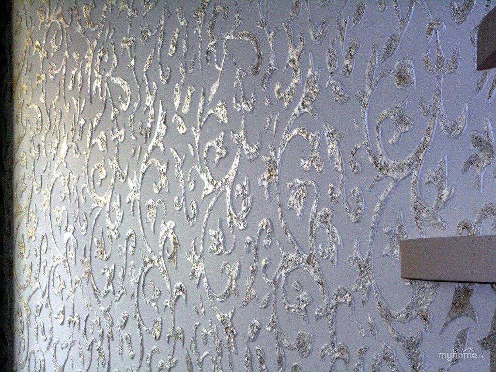 Glitter for decorative plaster