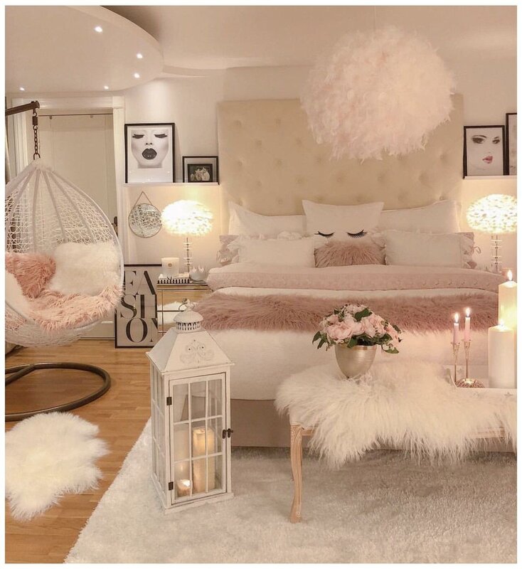 A luxurious room for a girl