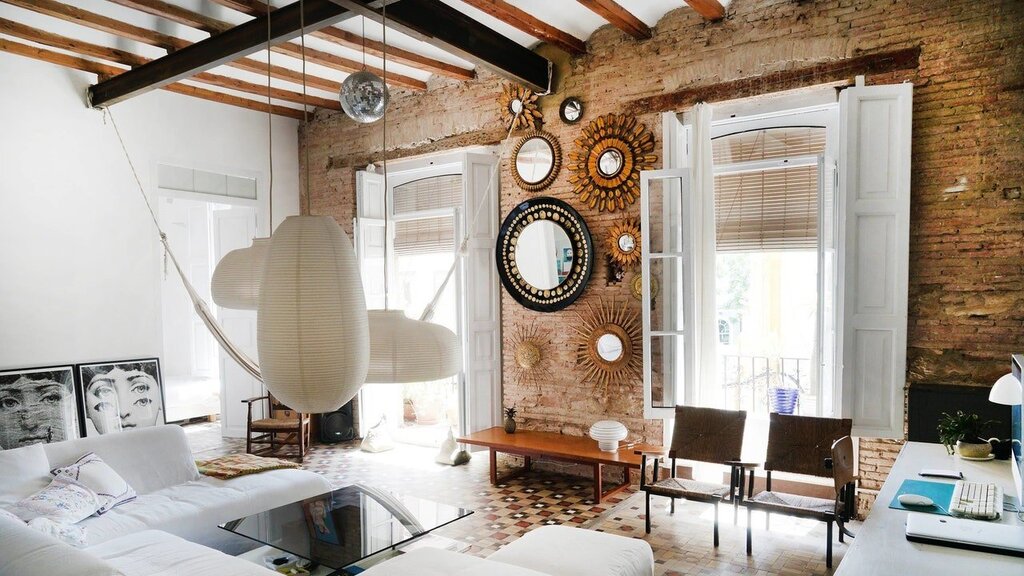 Bohemian style in interior design