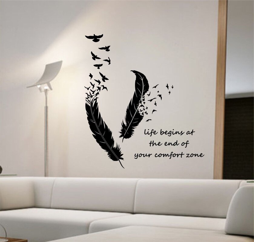 Large interior wall stickers