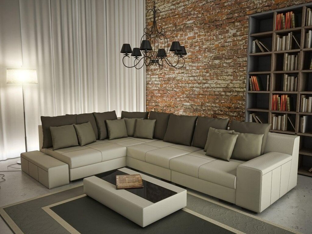 Large corner sofas for the living room