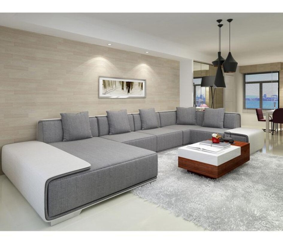 Large modular sofa for the living room