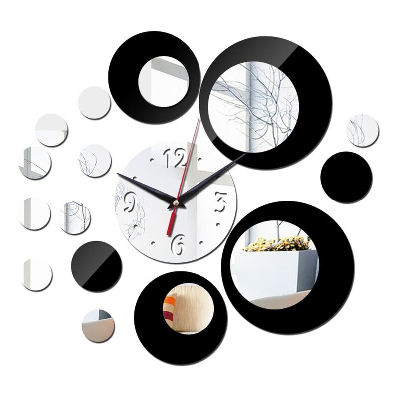 Wall adhesive clock