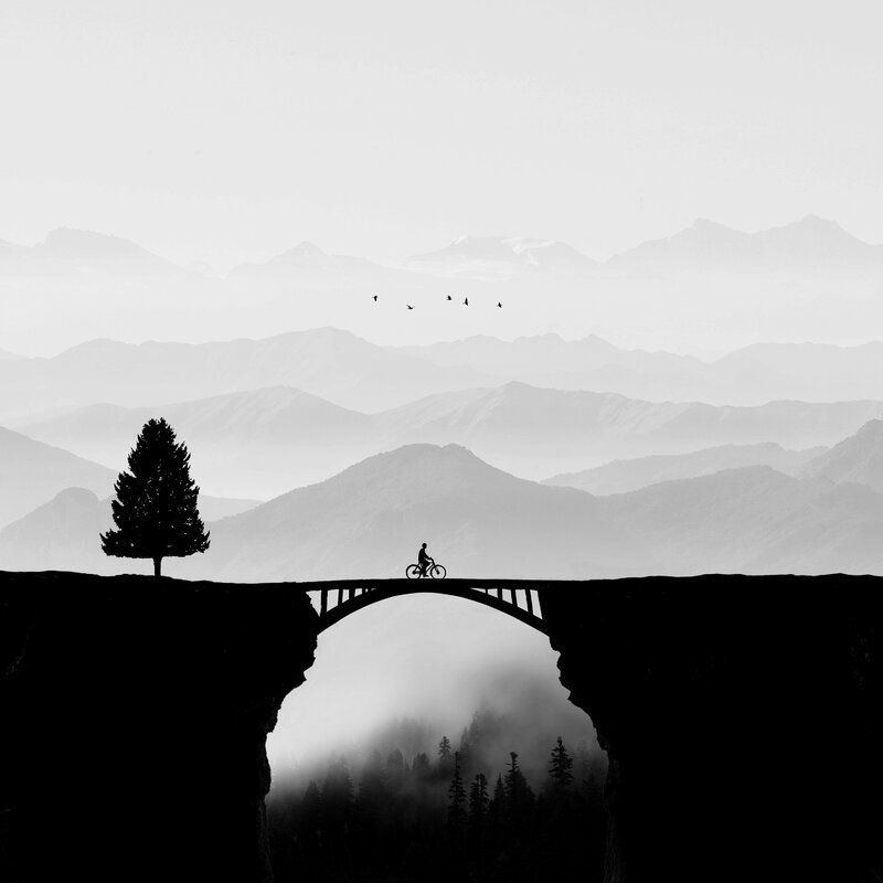 Black and white minimalist pictures