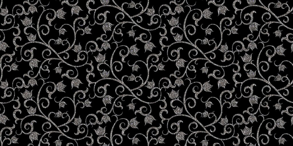 Black wallpaper with a pattern