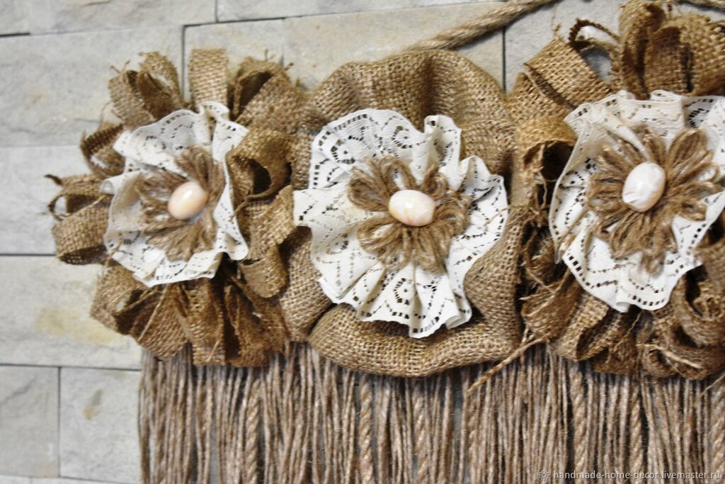 Burlap and Jute Decor