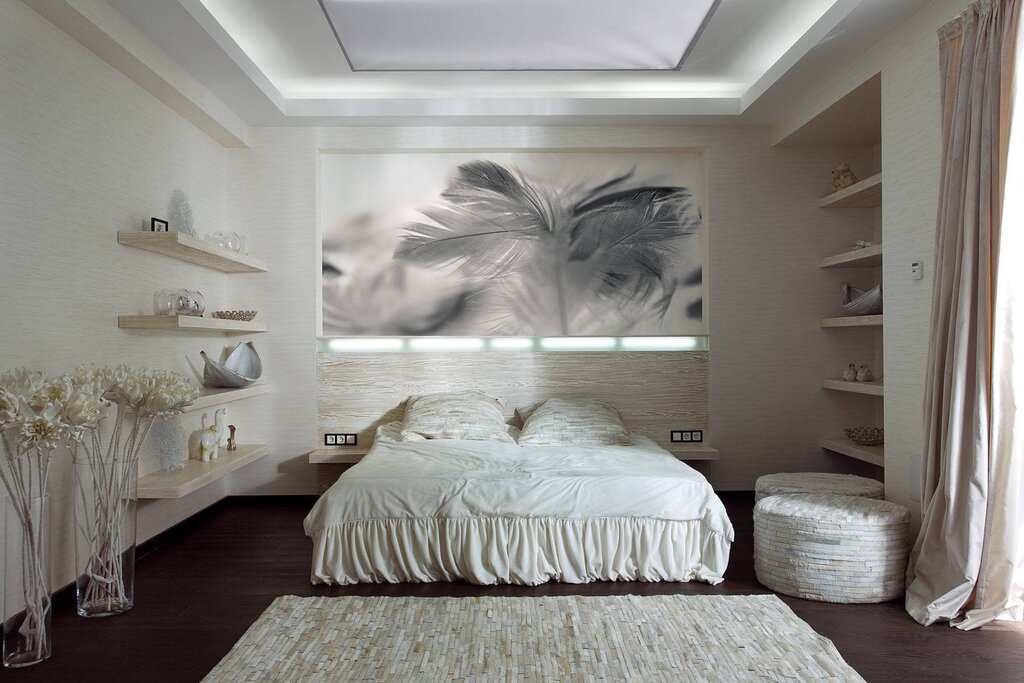 Decor of a small bedroom