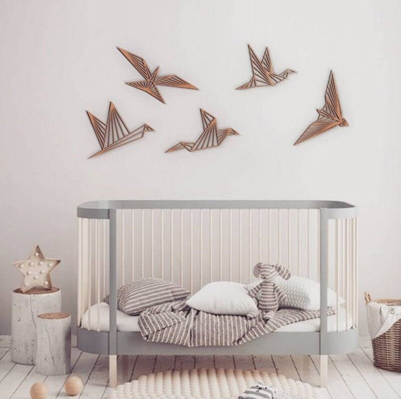 Wall decor birds