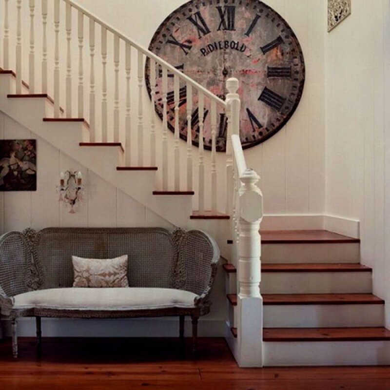 Decorative staircase in the interior