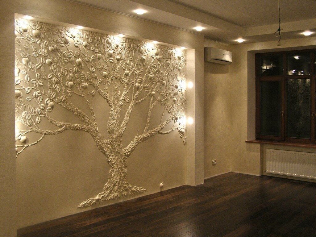 Decorative wall finishing