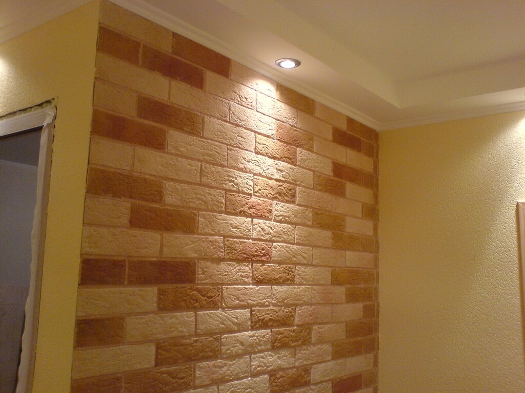 Decorative tile made of drywall