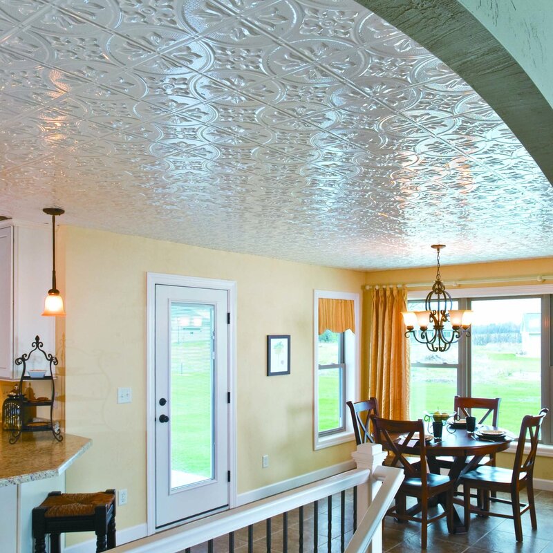 Decorative ceiling painting