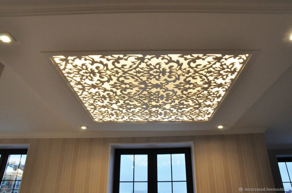 Decorative ceiling grille