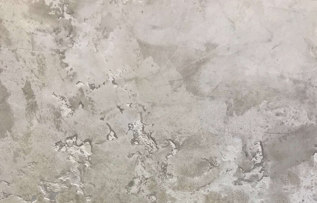 Decorative plaster white marble