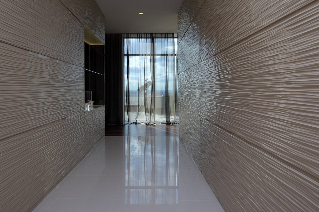 Decorative plaster stripe