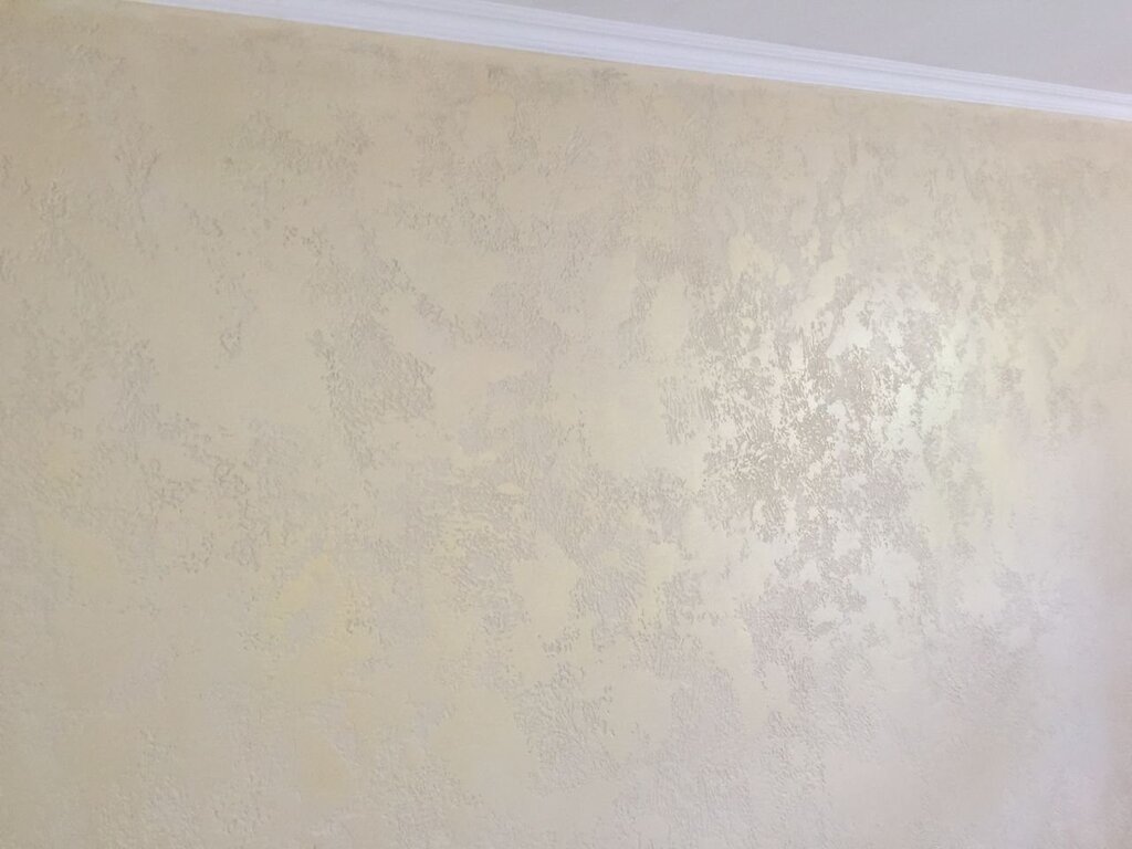 Decorative plaster ivory