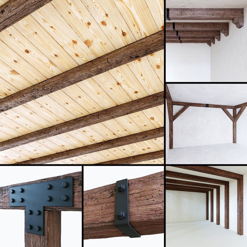 Decorative polyurethane wood beams