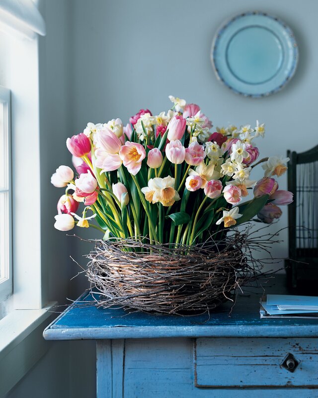 Decorative bouquets for the interior