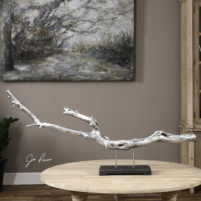 Decorative driftwood for interior design