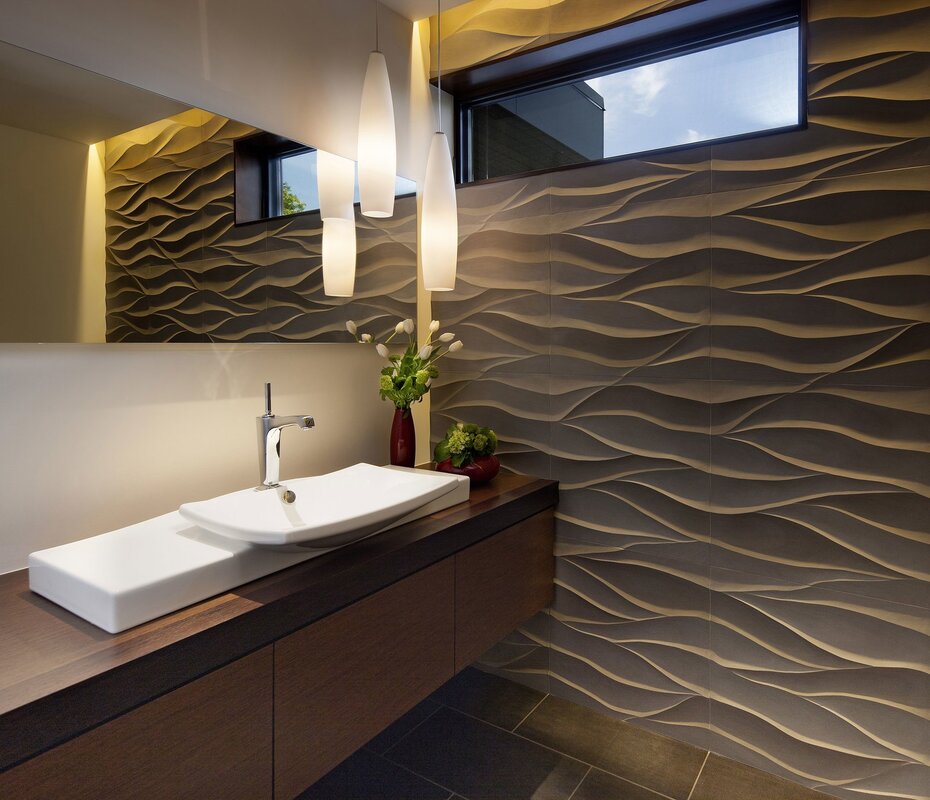 Decorative panels for the bathroom