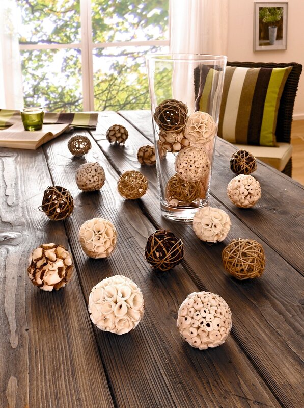 Decorative balls for interior