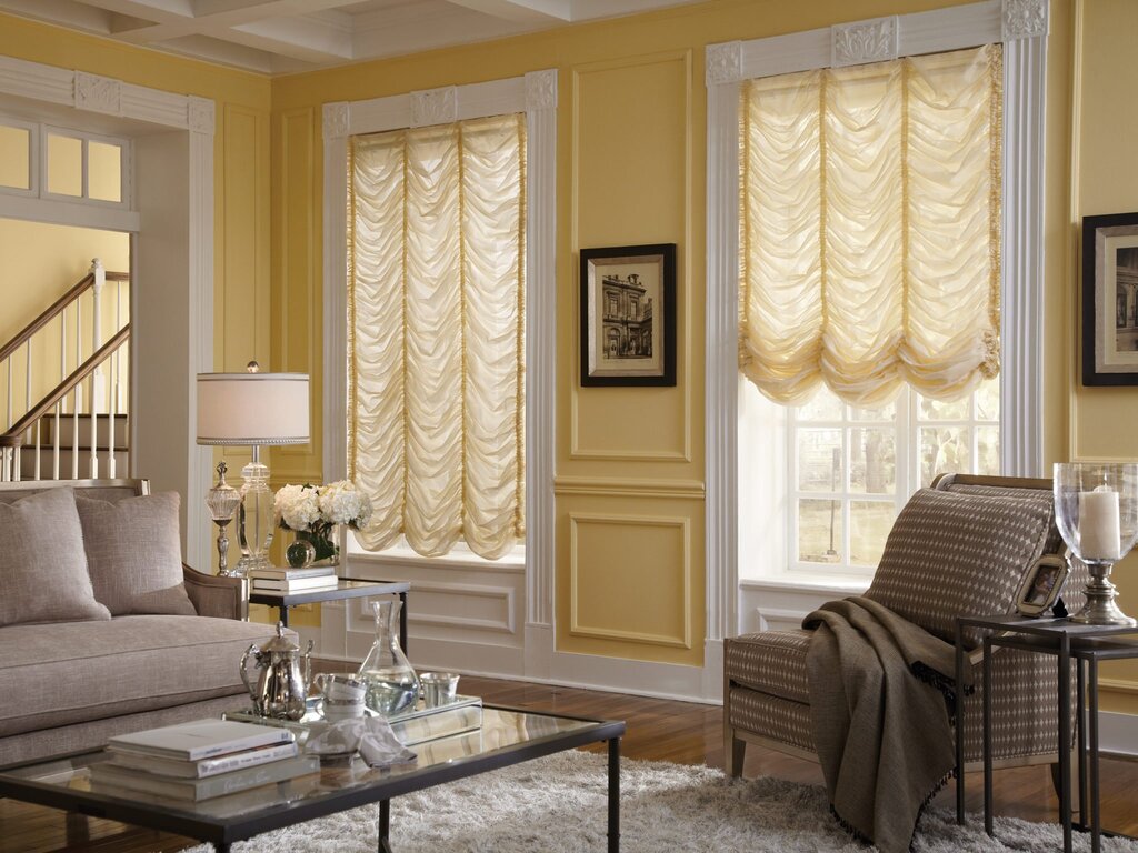 Decorative curtains for windows