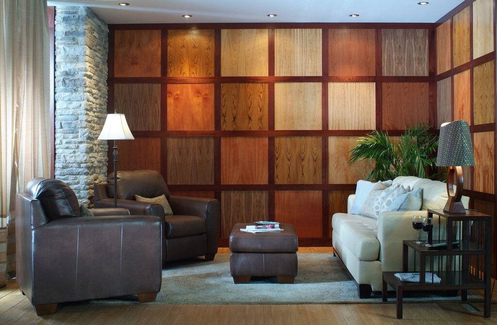 Decorative wall panels for interior finishing