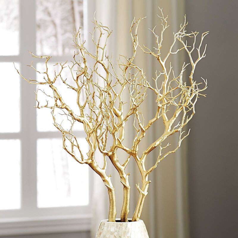 Decorative branches for interior