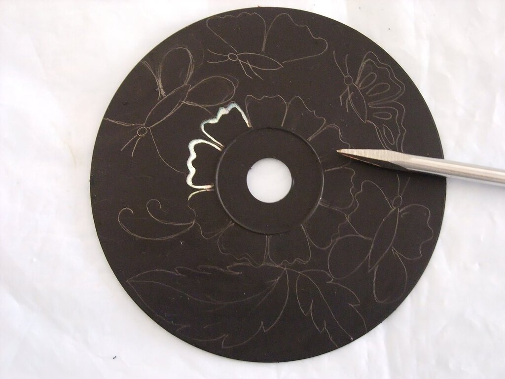 Decorative vinyl records