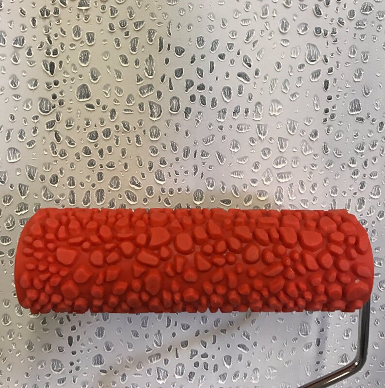 Decorative paint roller