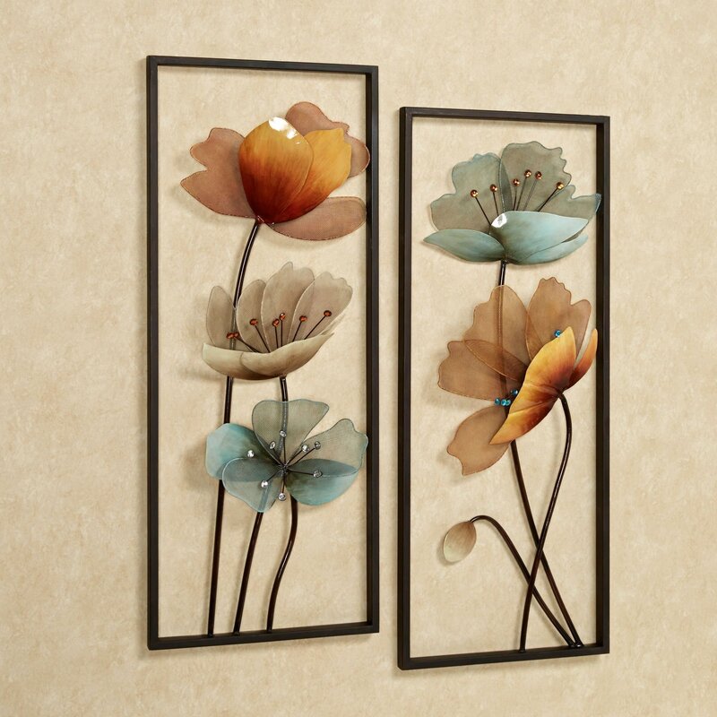 Decorative metal wall panel