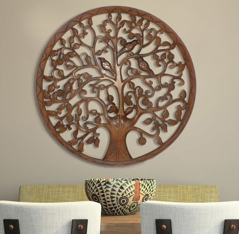 Wooden wall decoration