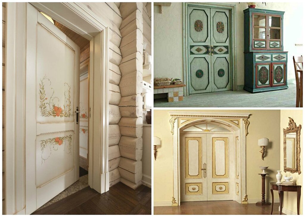 Decorating interior doors