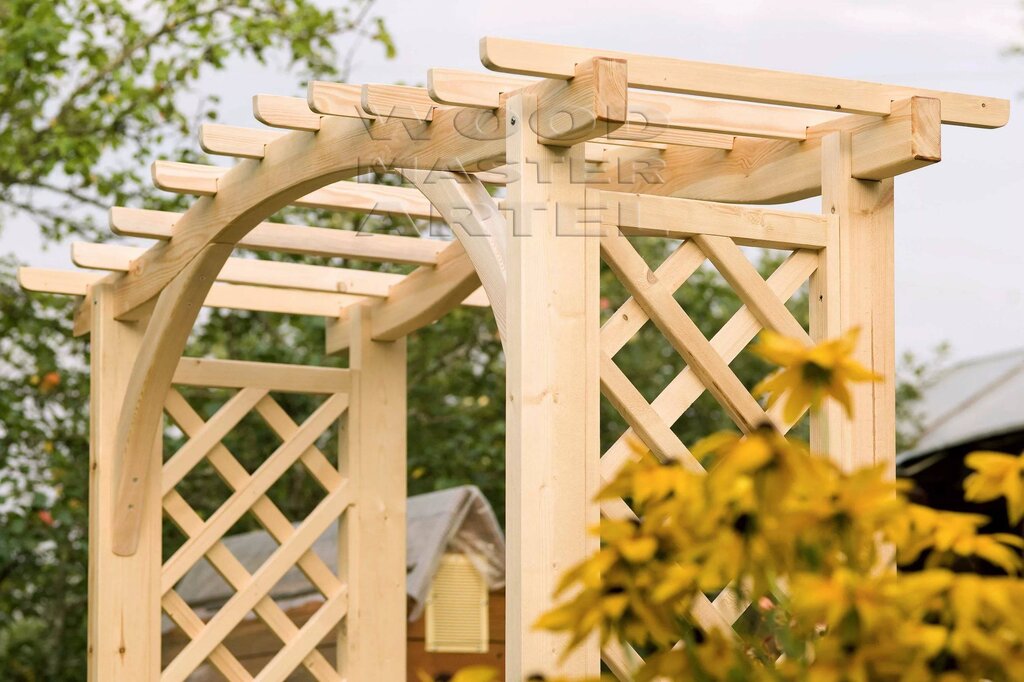 Wooden arch