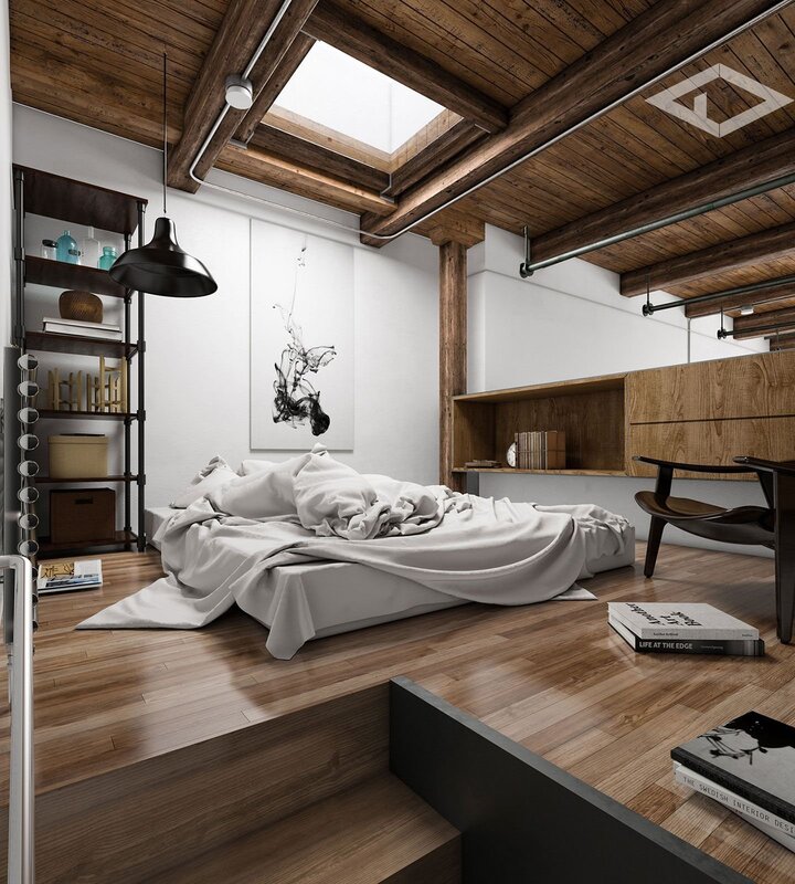 Wooden room