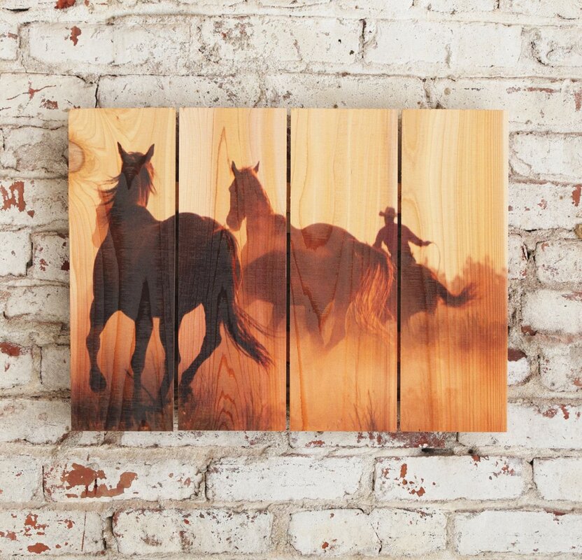 Wooden wall art