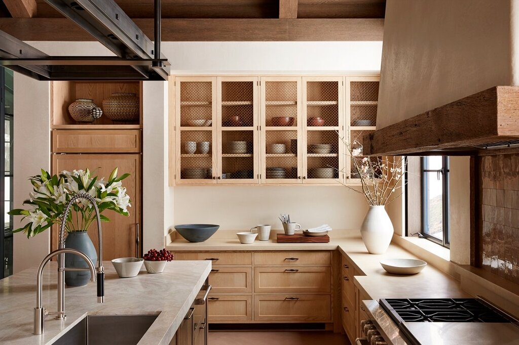 Wooden kitchens in a modern style