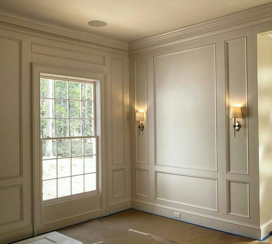 Wooden wall moldings